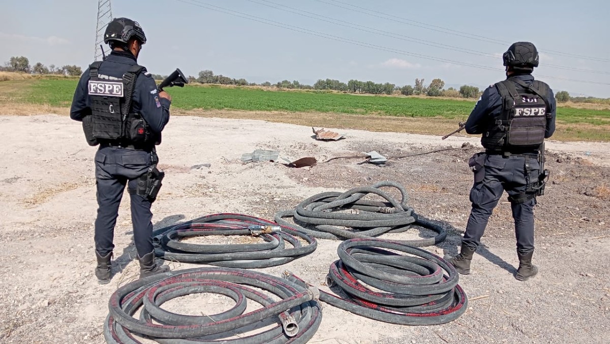 Fuerzas de seguridad localizan huachicol y toma clandestina en Celaya | Especial