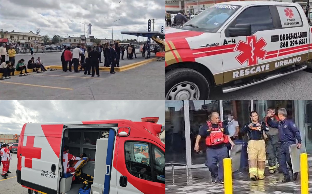 Incidente en Chedraui de avenida del Niño moviliza a cuerpos de emergencia. | Cortesía