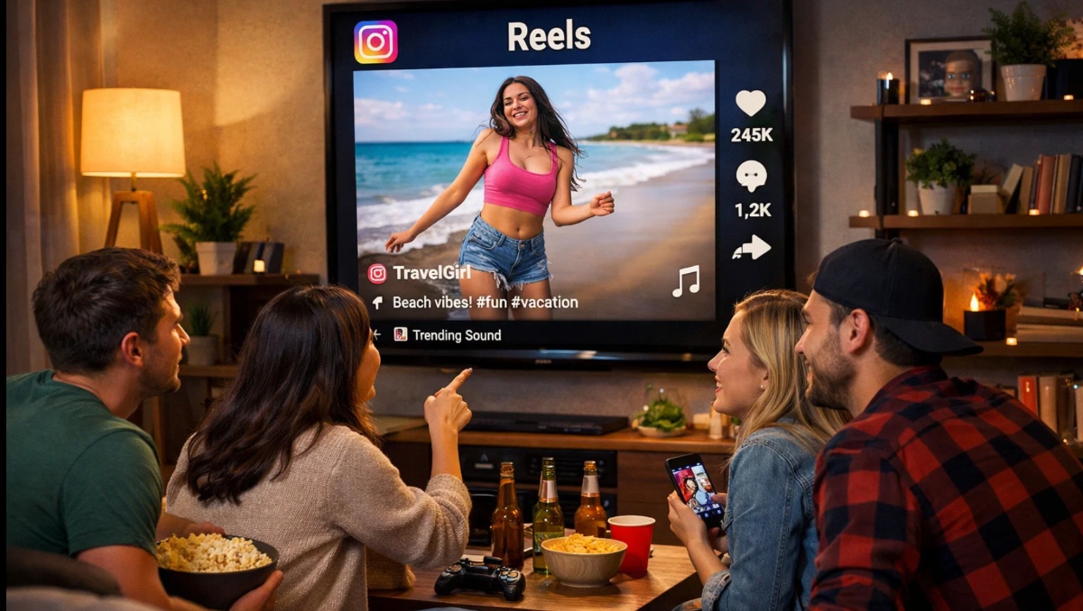 Instagram ahora también en tu televisor: mira Reels con amigos desde el sofá (Sora IA)