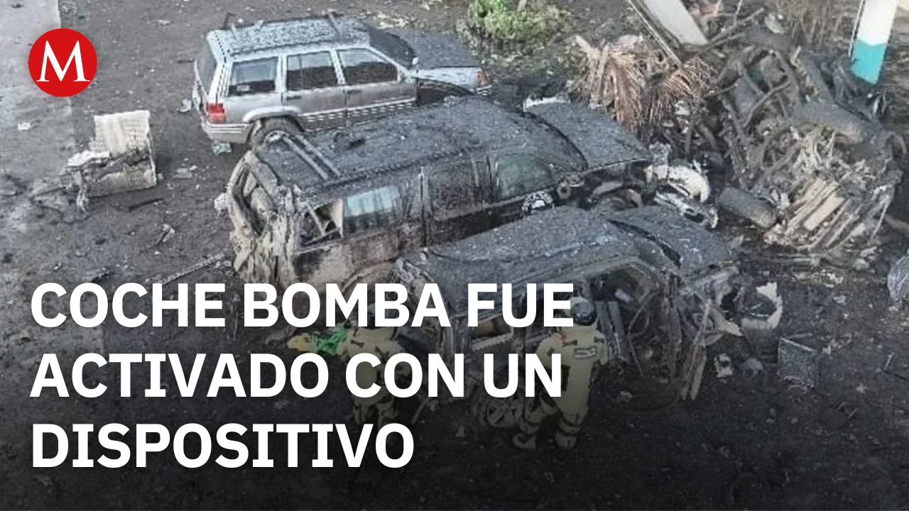 Se revela que el coche bomba de Coahuayana, Michoacán, fue activado por medio de un dispositivo