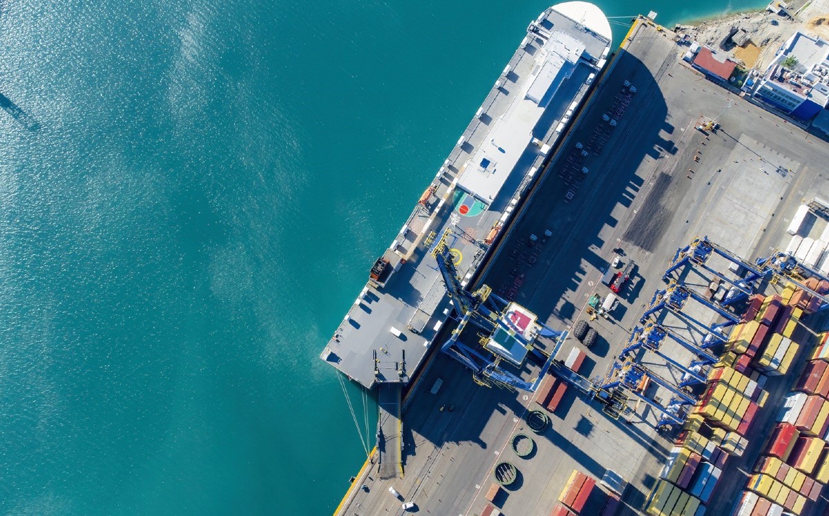 Terminal del puerto de Altamira.