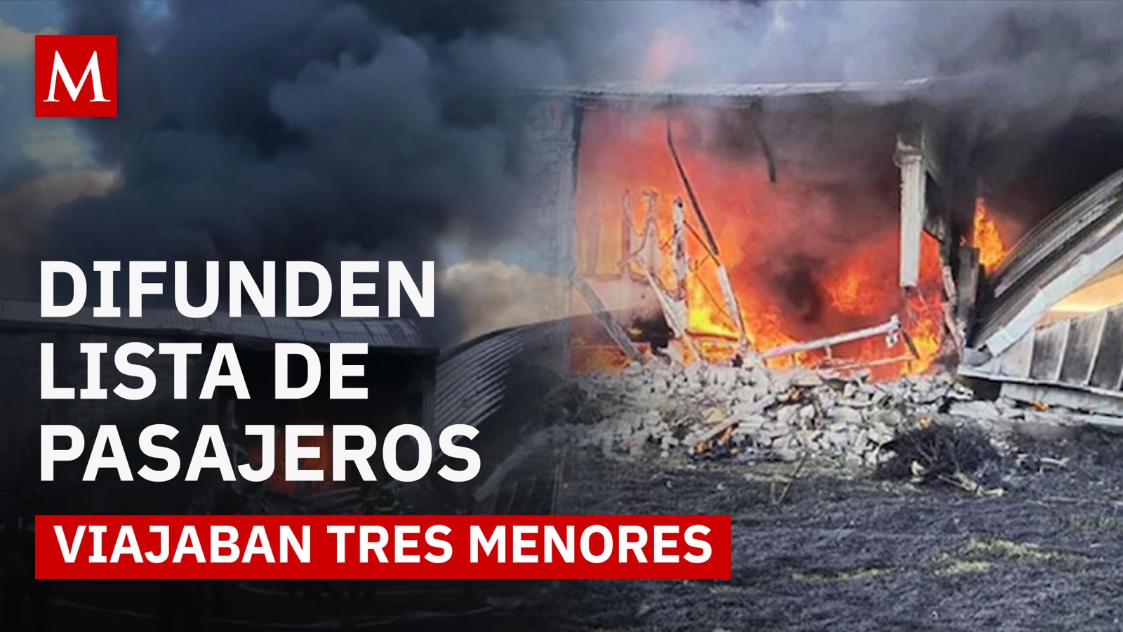 Tragedia aérea en Toluca: autoridades revelan identidades de las víctimas