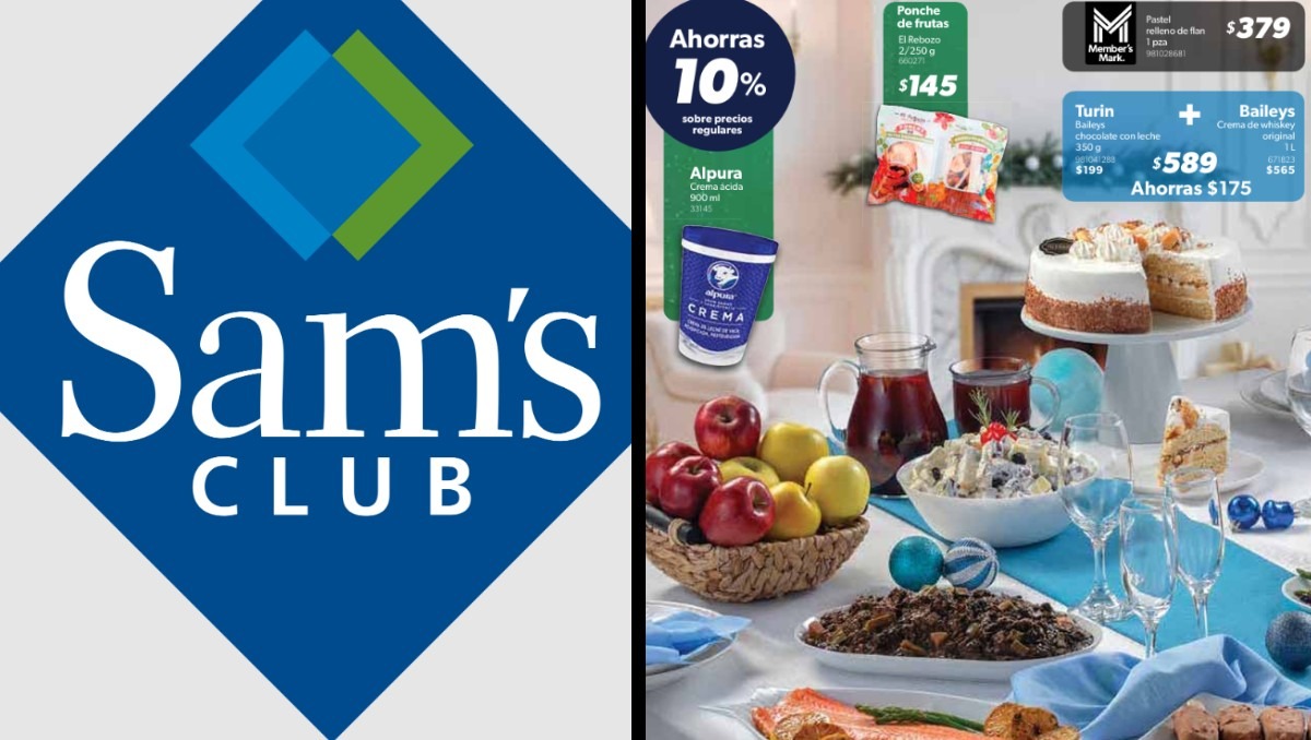 ¿Qué incluye la cuponera navideña de Sam’s Club con descuentos de hasta 50%? Descárgala AQUÍ