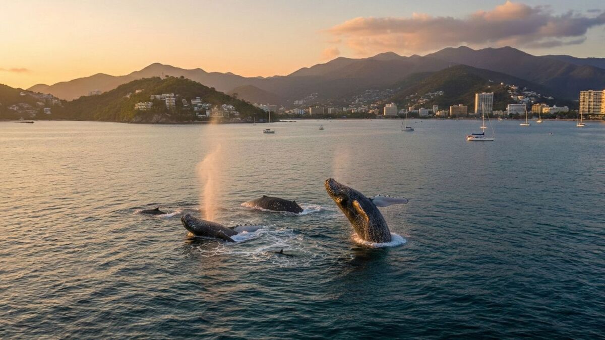 Ballenas Jorobadas en playas de Jalisco (Milenio IA)