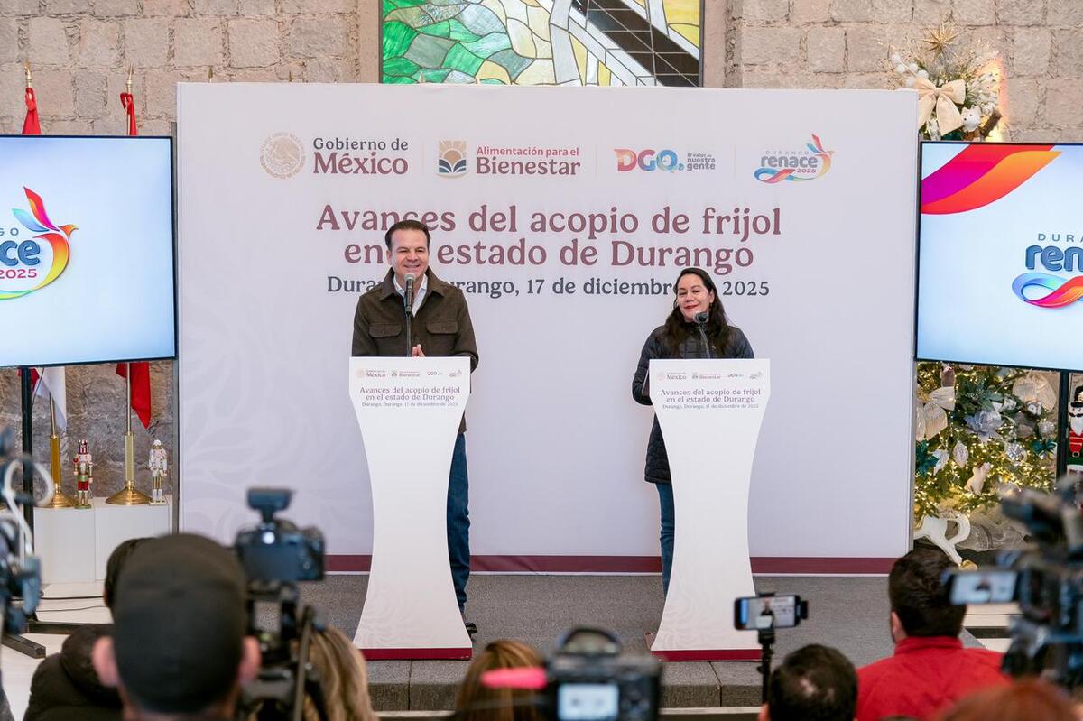 En Durango, aseguran mercado y precio para el frijol con apoyo federal. | Especial