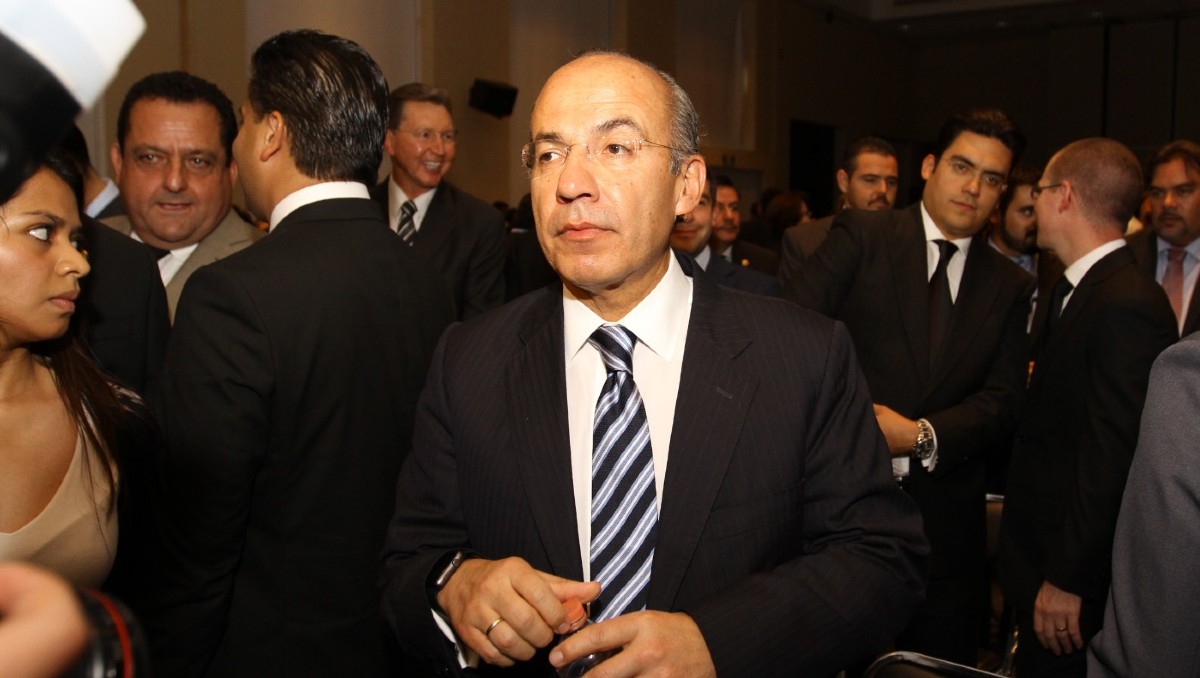Felipe Calderón. | Foto: Héctor Téllez