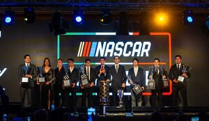 Los ganadores en la premiación de NASCAR México Series 2025