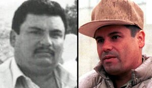 Aureliano Guzmán, alias El Guano, y su hermano menor, El Chapo