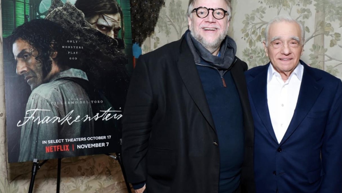 El mayor elogio para Guillermo del Toro: Martin Scorsese confiesa que tuvo sueños con su versión de 'Frankenstein'