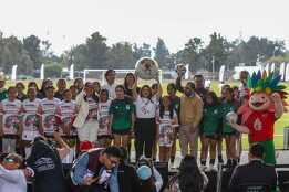 La jefa de Gobierno de la Ciudad de México, Clara Brugada, inauguró canchas de futbol de cara al Mundial 2026; mira aquí lo que dijo en el envento.