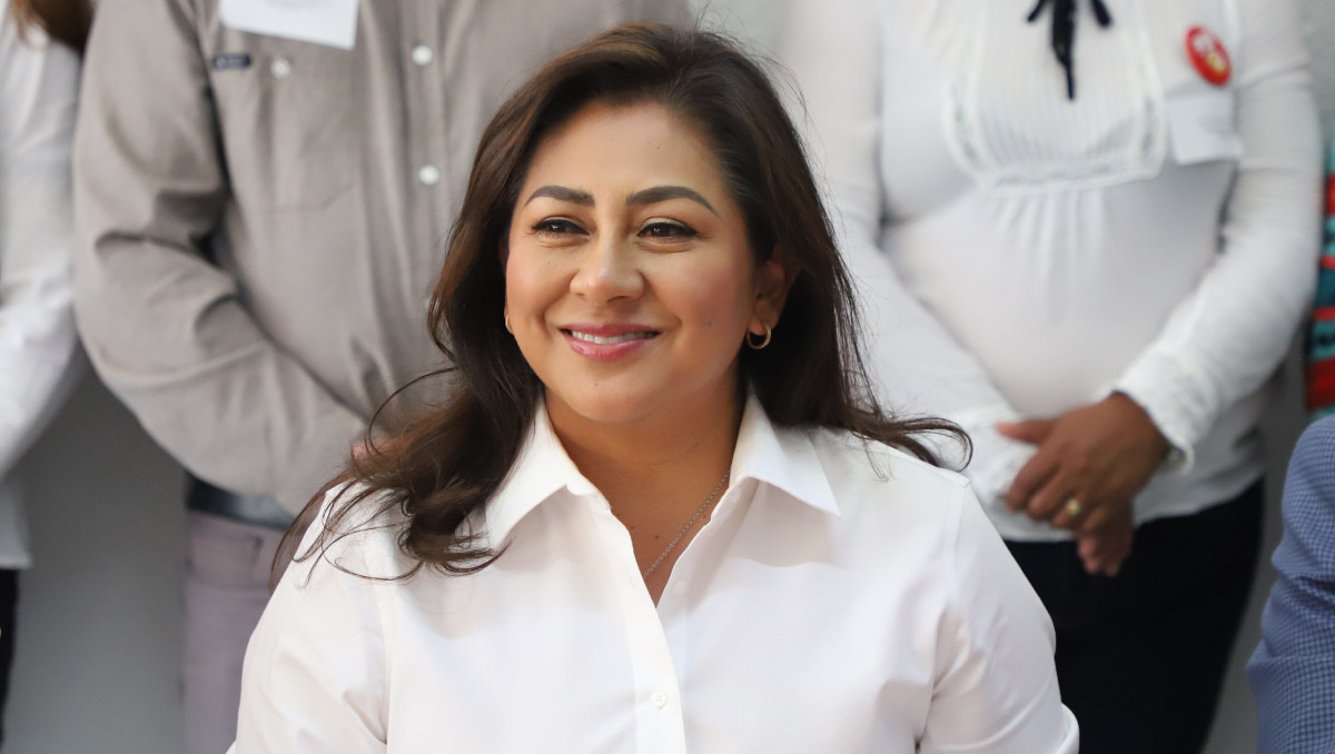 Nadia Navarro Acevedo, diputada federal del PRI y dirigente estatal de Pacto Social de Integración (PSI) en Puebla | Agencia Es Imagen