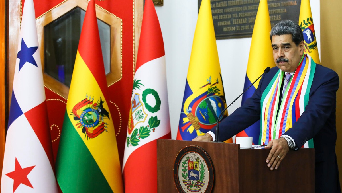 Nicolás Maduro ha rechazado la guerra, pero llamó a la defensa nacional. | EFE