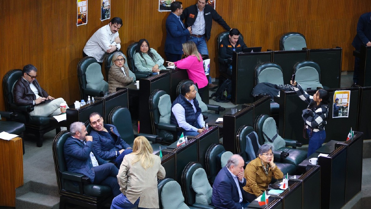 El pleno avaló rechazar la deuda de 14 mil millones de pesos. Foto: Jorge López