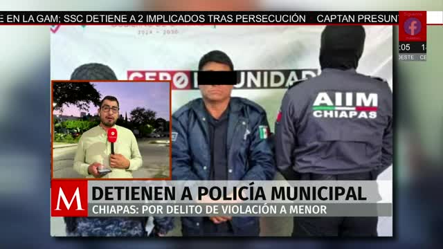 Policía municipal es detenido por abusar de un menor | Milenio Noticias, 17 de diciembre de 2025