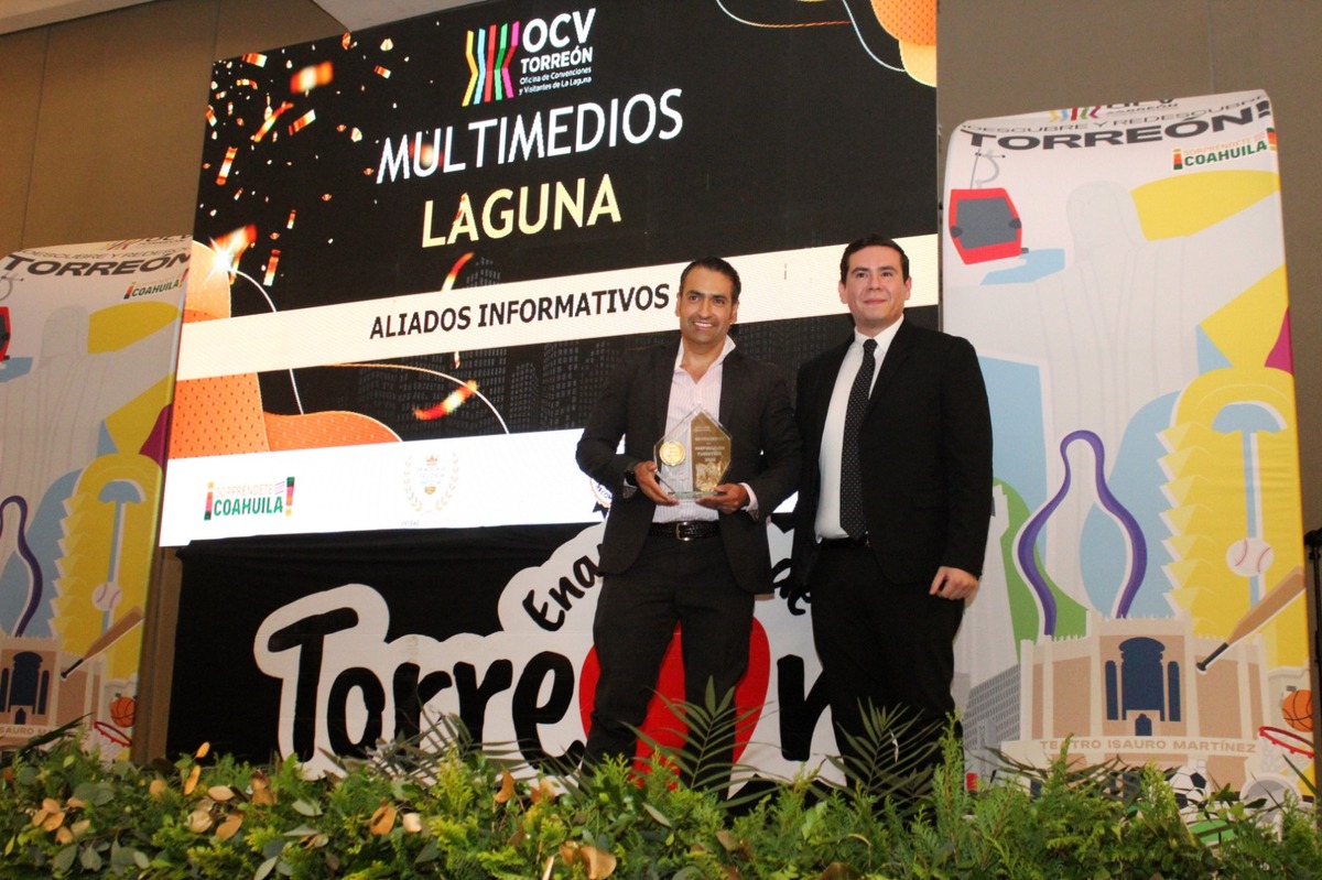 Reconocen a Milenio y Multimedios por su impulso a la industria turística de Torreón. | Roberto Amaya