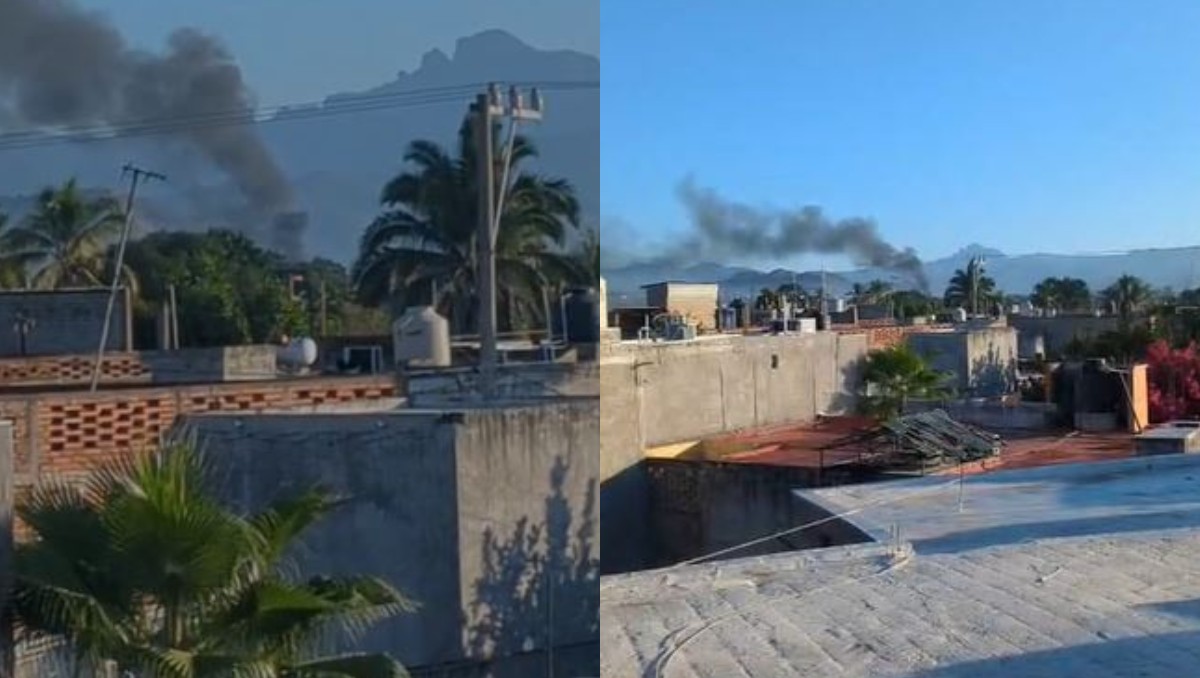 Reportan enfrentamientos en Escuinapa, Sinaloa. | Foto: Capturas de pantalla