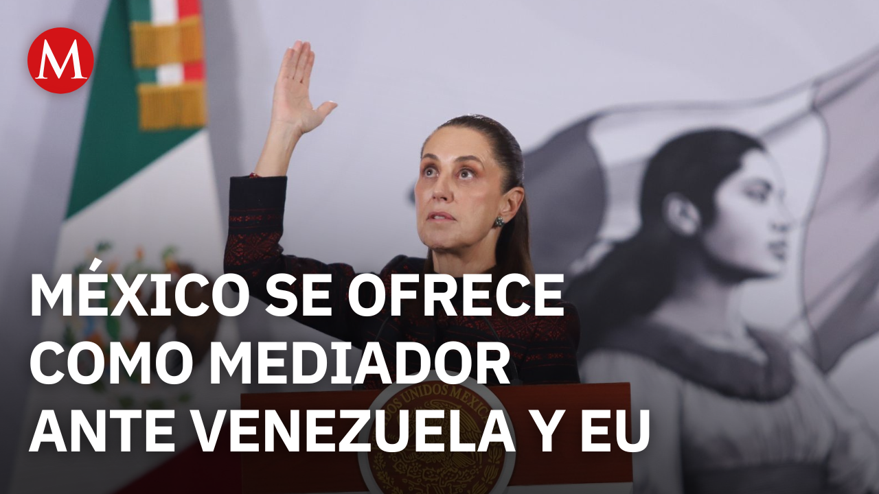 Sheinbaum plantea que México puede ser punto de negociación entre EU y Venezuela