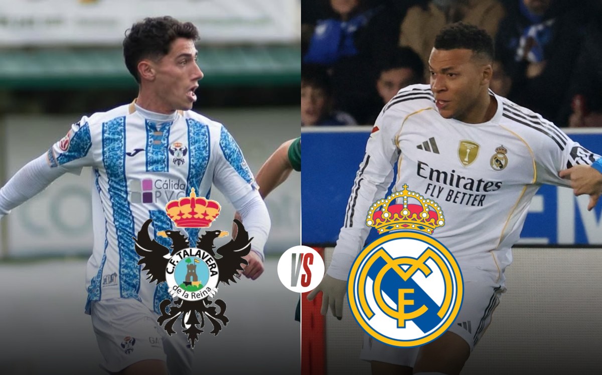 CF Talavera vs Real Madrid EN VIVO: A qué hora y dónde VER partido de dieciseisavos de final de la Copa del Rey