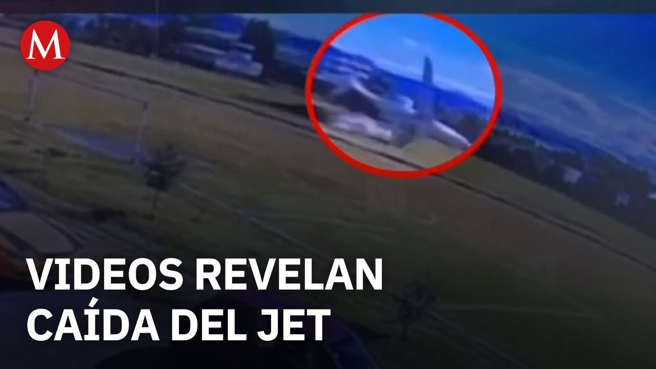 Videos muestran el desplome del jet privado en Toluca donde murieron 10 personas