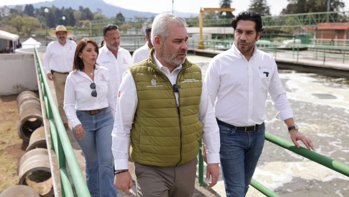 Arranca rehabilitación de 3 plantas tratadoras para sanear el lago de Pátzcuaro