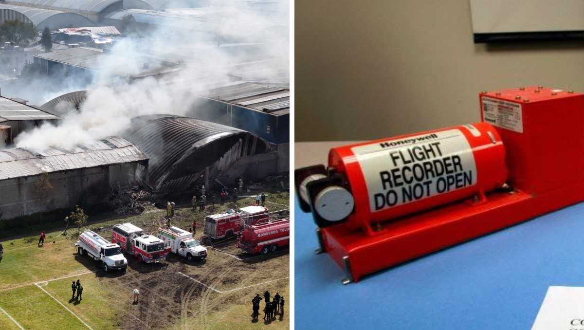 Al caer, la avioneta impactó un taller de reparación de tráileres | AFP/Junta Nacional de Seguridad en el Transporte de EU