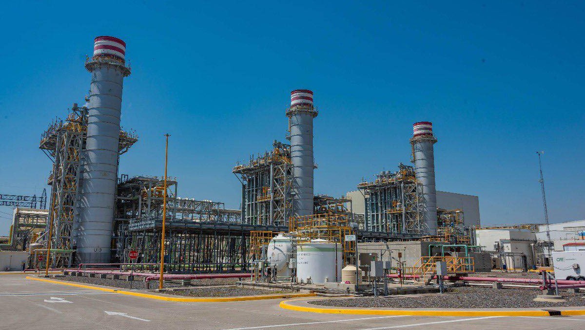CFE alista en Altamira su planta de ciclo combinado de energía eléctrica.