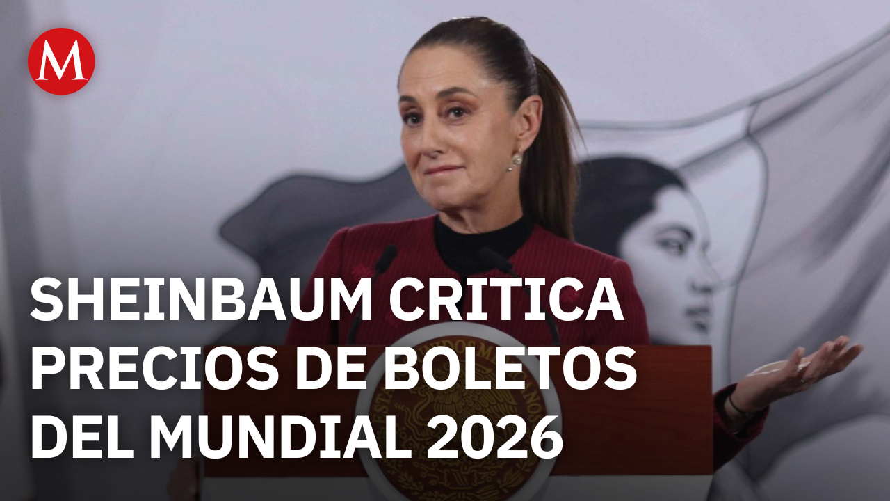 Copa FIFA 2026: Sheinbaum admite que boletos “son bastante caros”