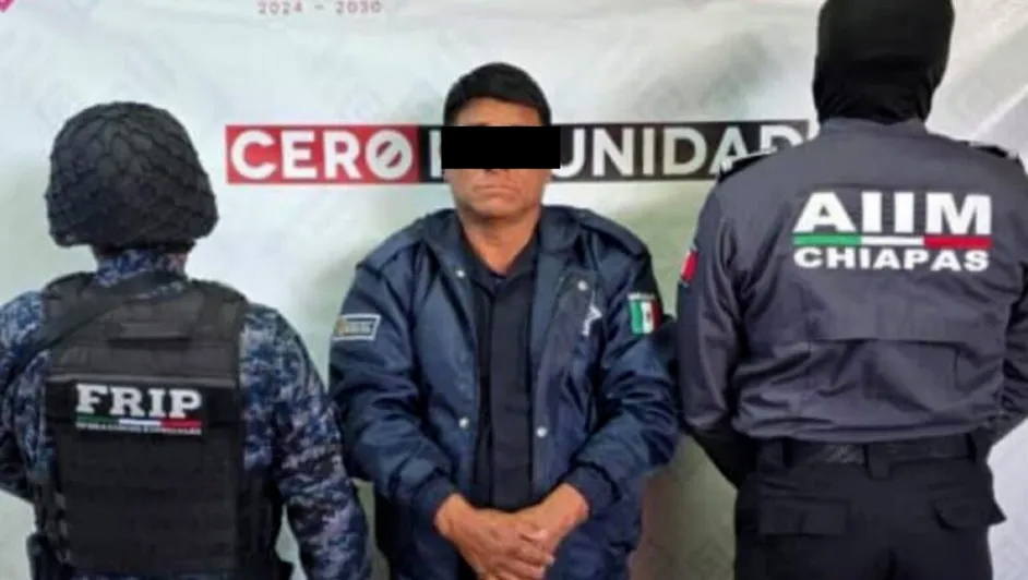 Detienen a policía por presunto abuso sexual contra una adolescente en Chanal, Chiapas