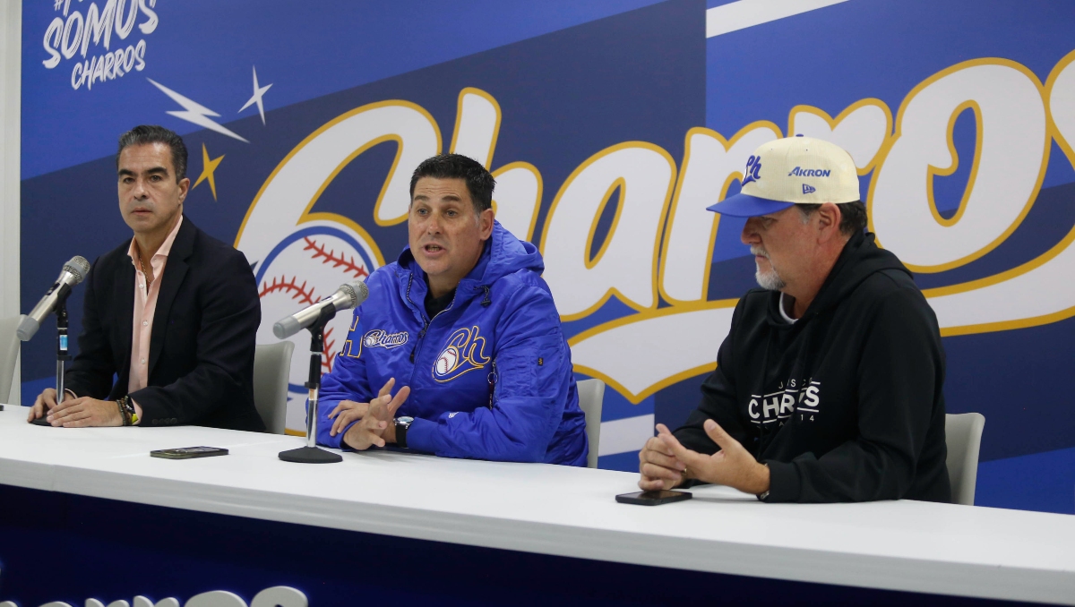 La directiva de Charros de Jalisco, anunció la organización de la Serie del Caribe 2026 en Guadalajara (Foto: Fernando Carranza)