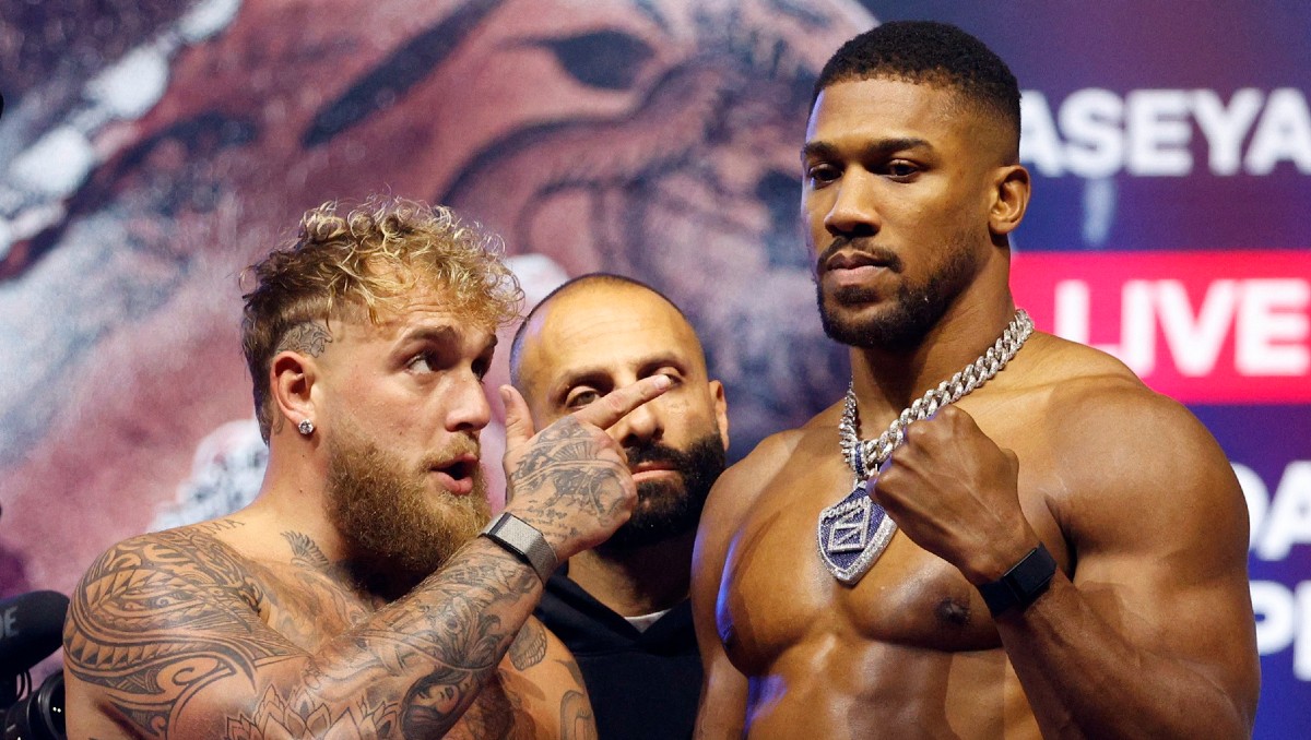 Jake Paul y Anthony Joshua ganarían uno de los premios más grandes del boxeo (Reuters)