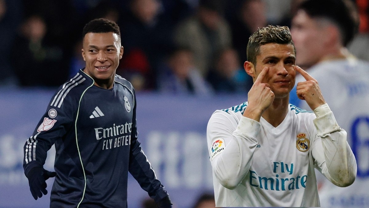 Mbappé, a punto de superar un récord de su ídolo Cristiano Ronaldo con el Real Madrid (Reuters)