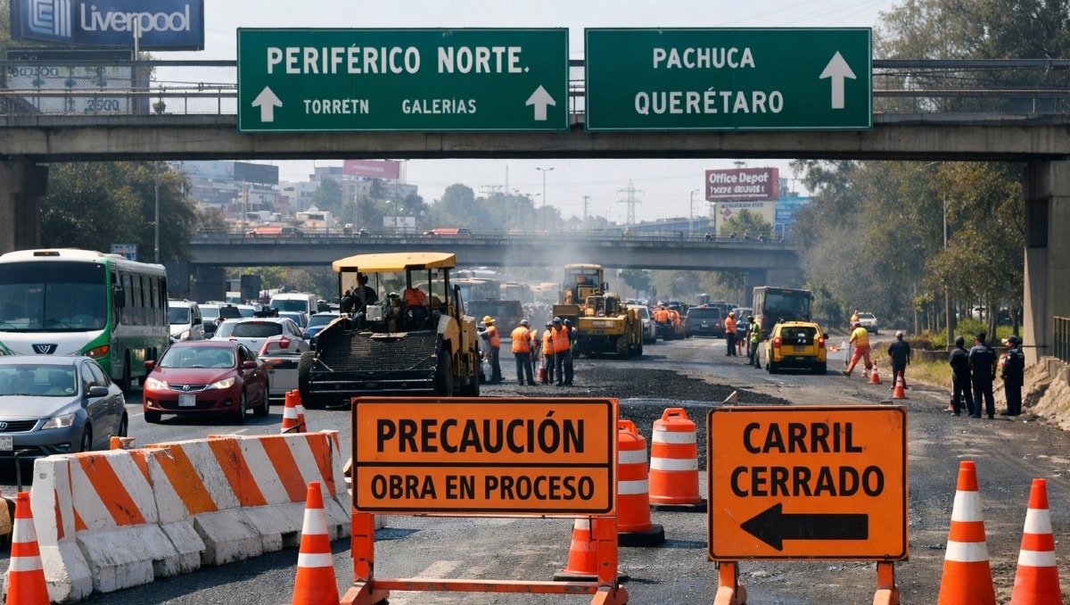 Periférico Norte no solo tendrá trabajos de repavimentación | IA Discover Milenio