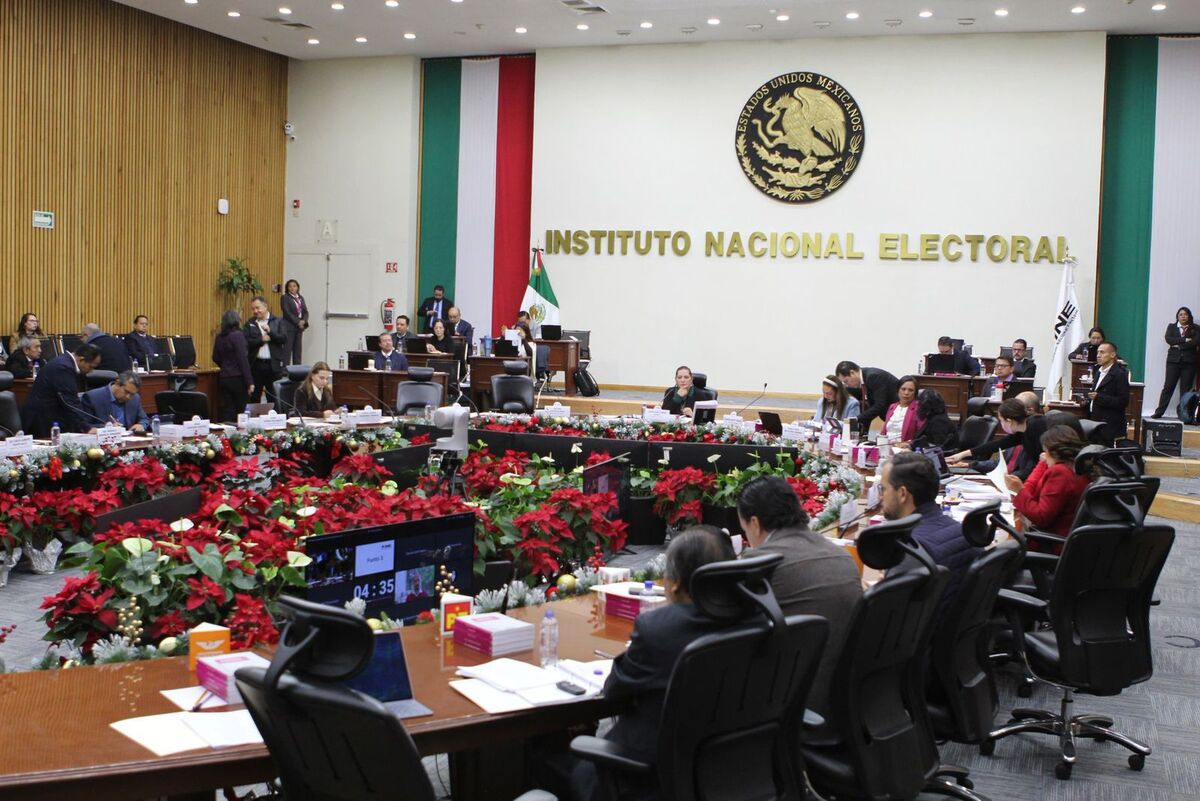 Sesión ordinaria del Consejo General del INE este 18 de diciembre. | Especial