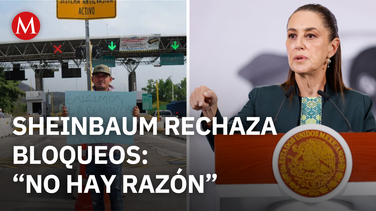 Sheinbaum descarta bloqueos de agricultores: “No hay razón, NINGUNA"