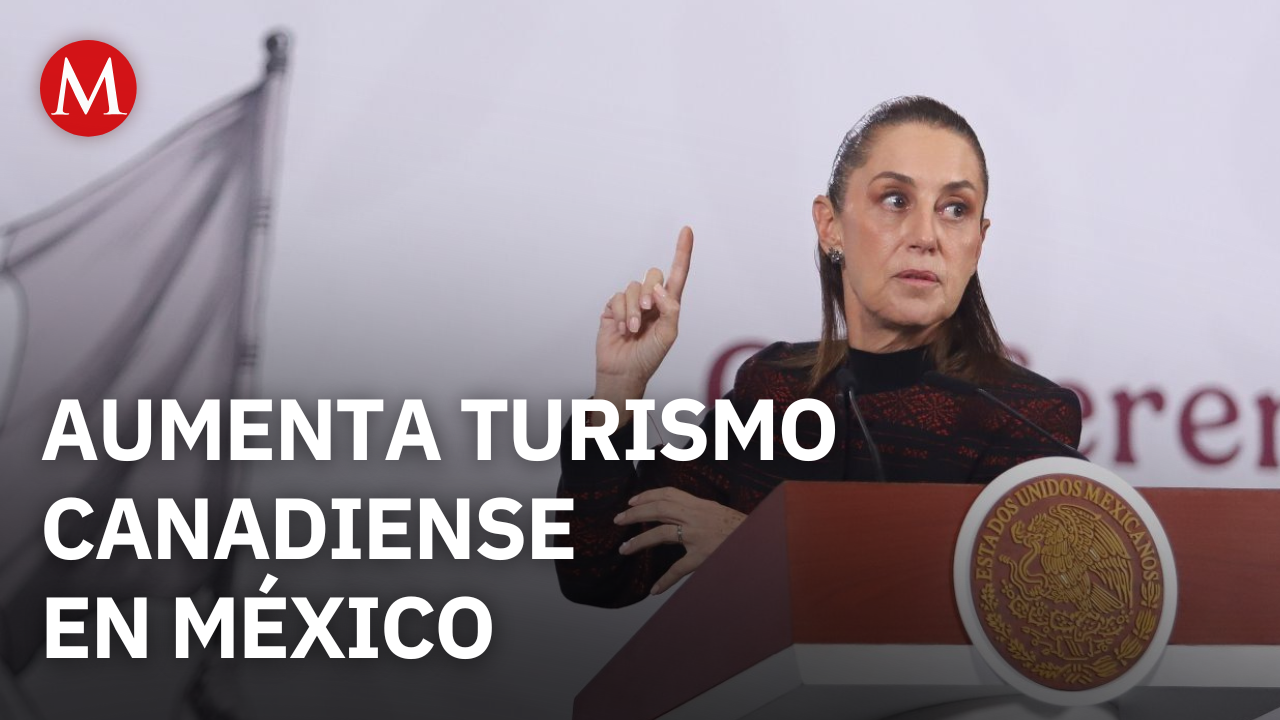 Sheinbaum destaca aumento de turismo canadiense pese a alertas por seguridad