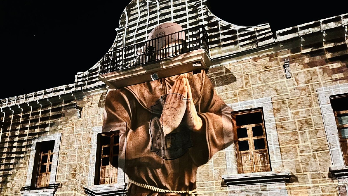 Tlajomulco presentó la remodelación de su plaza principal (Foto: Cortesía)