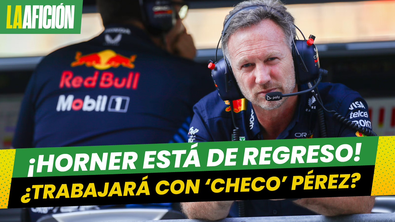 ¿Trabajará con 'Checo'? Christian Horner volvería a la F1 en 2026