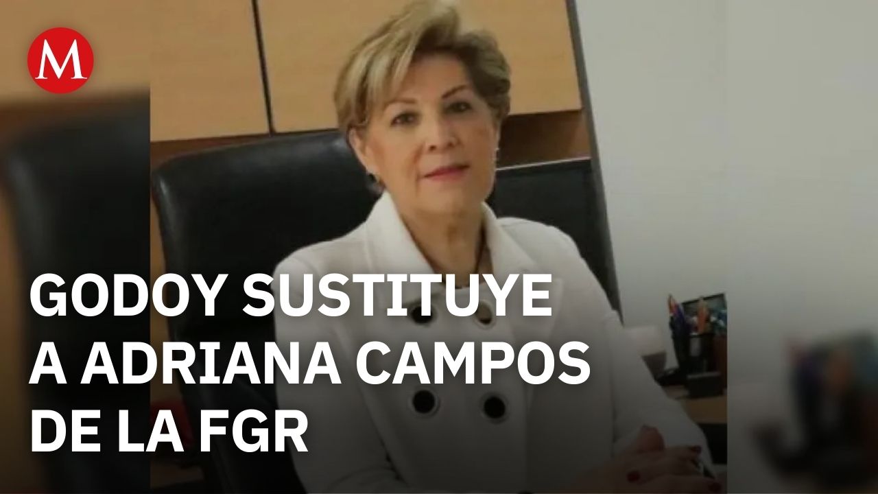 Adriana Campos, fiscal de Asuntos Internos, es removida de la FGR por Ernestina Godoy