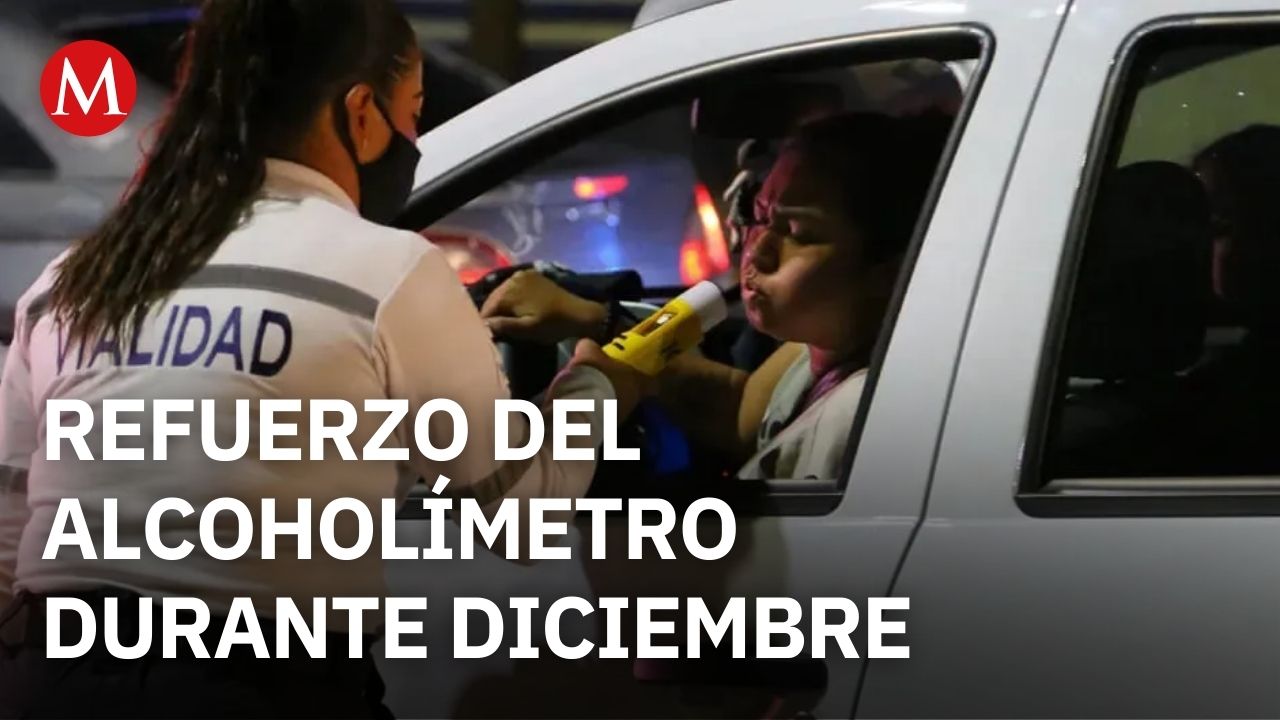 El alcoholímetro se intensificará durante todo diciembre y enero para la seguridad de los ciudadanos