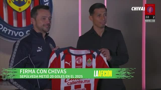 Ángel Sepúlveda firmó con Chivas | Milenio Noticias La Afición, 18 de diciembre de 2025