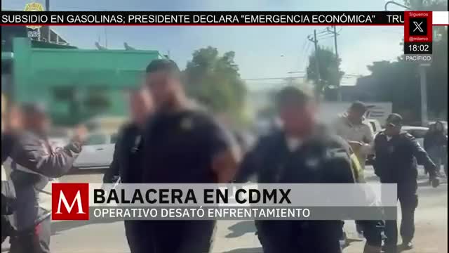 Balaceras provocan pánico en la CdMx | Jaime Núñez, 18 de diciembre de 2025