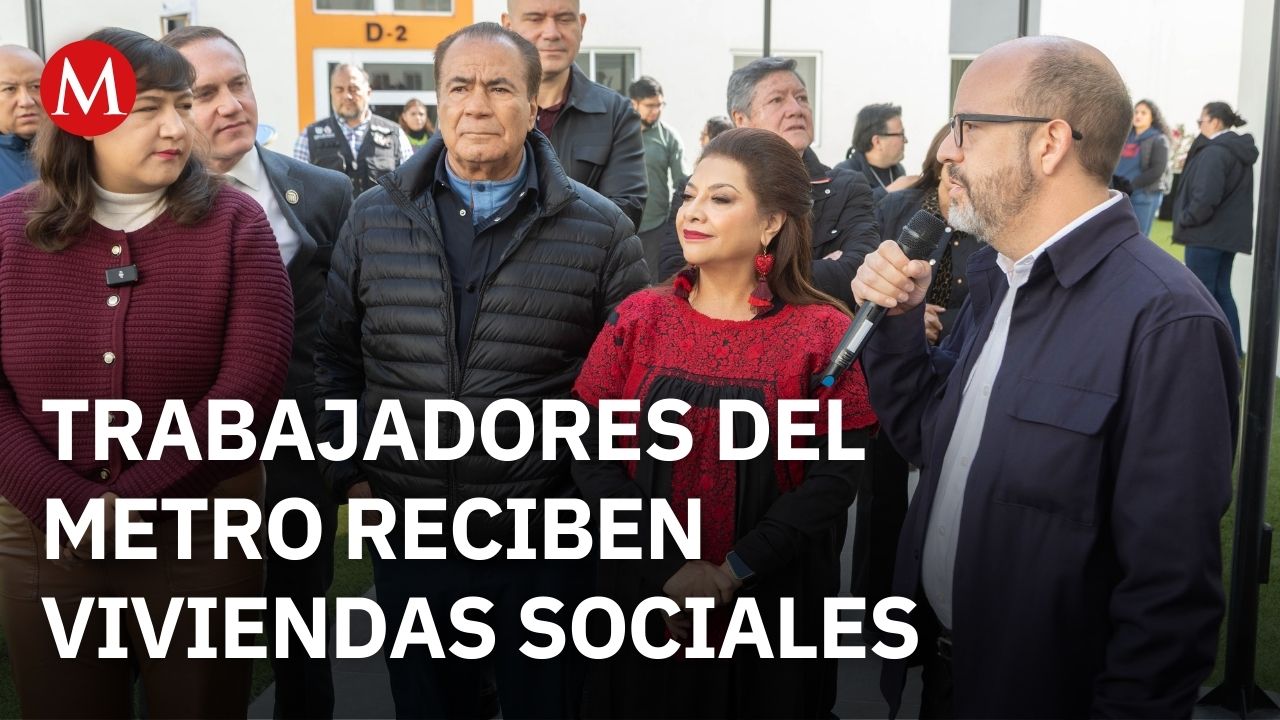 Clara Brugada encabeza la entrega de viviendas sociales en Nextengo