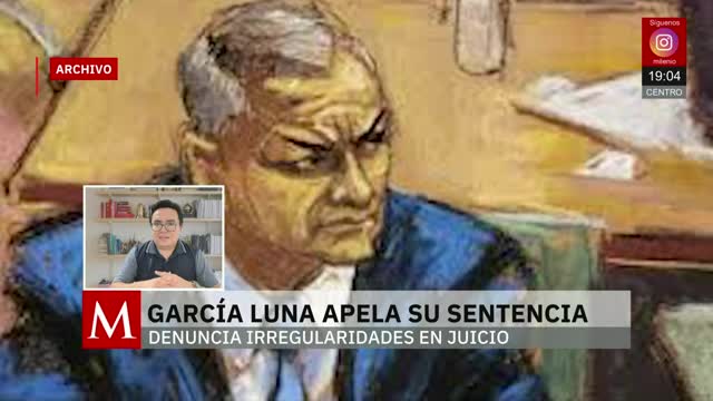 Defensa de García Luna apela su sentencia | Jaime Núñez, 19 de diciembre de 2025