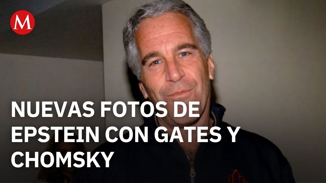 Difunden nuevas fotos de Jeffrey Epstein con Noam Chomsky y Bill Gates en archivos del Congreso