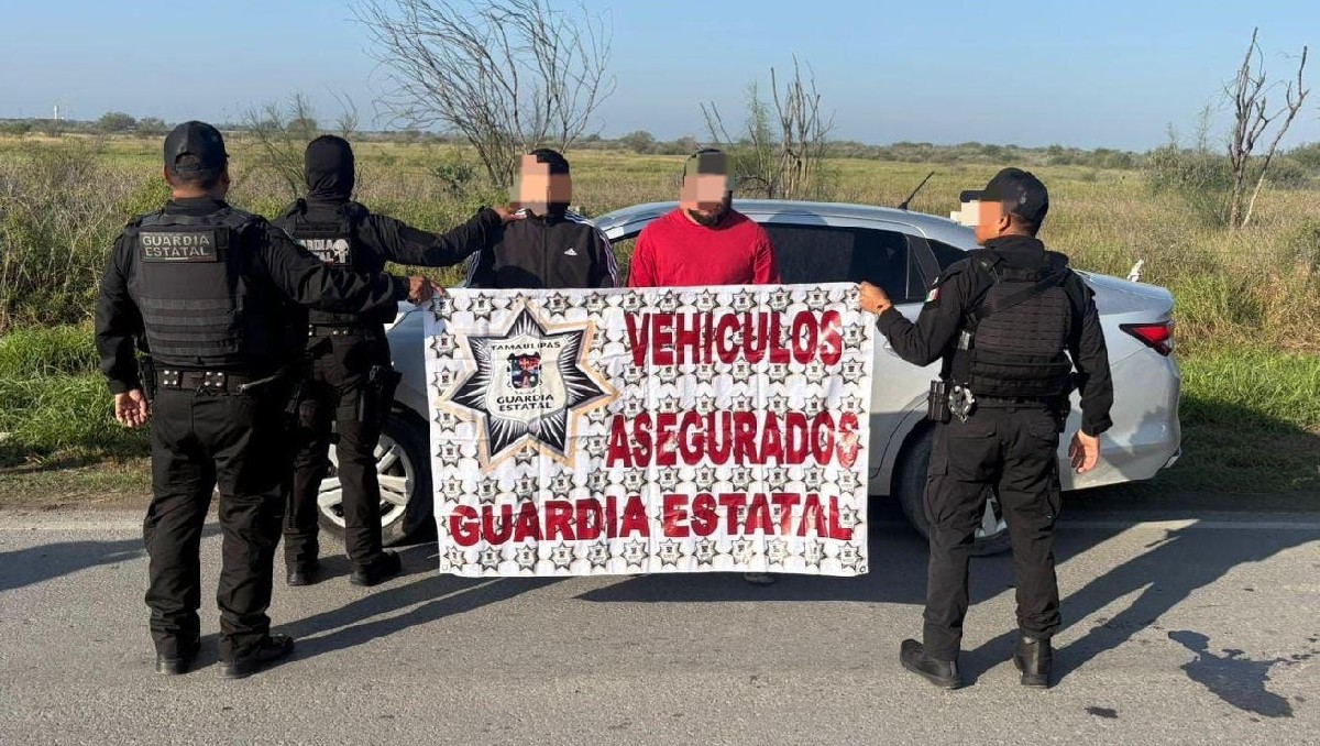 Elementos de la Guardia Estatal lograron la recuperación de un vehículo con reporte de robo
