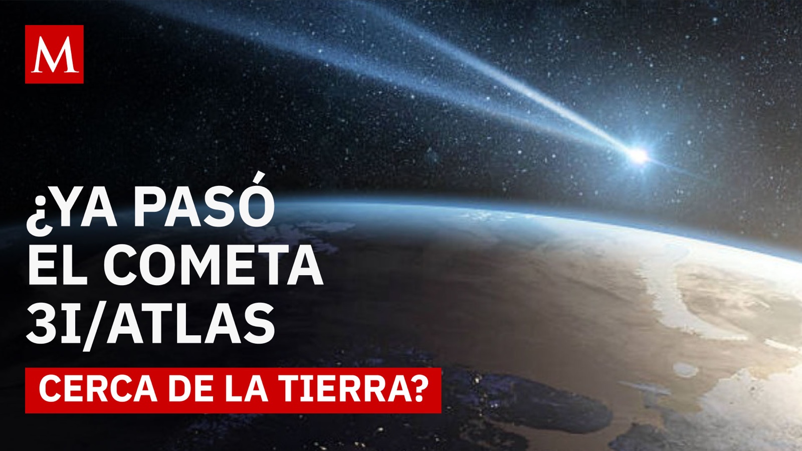 ¿A qué hora pasó el cometa 3I/ATLAS? Todo sobre su acercamiento a la Tierra