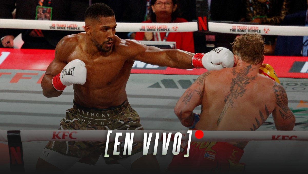 Jake Paul vs Anthony Joshua EN VIVO pelea de BOXEO HOY (Reuters)