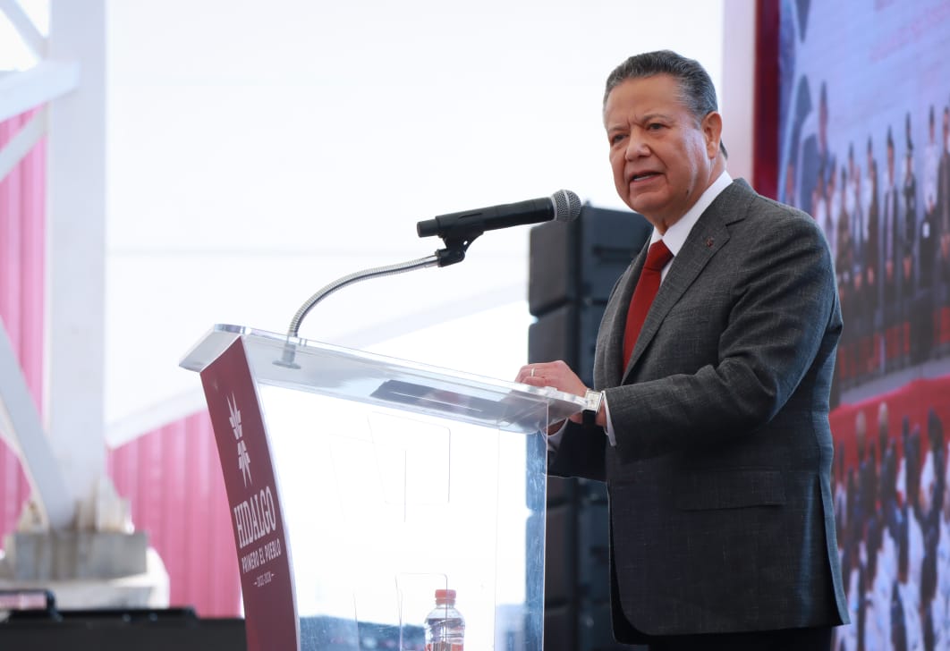 Julio Menchaca Salazar, gobernador de Hidalgo. (Especial)