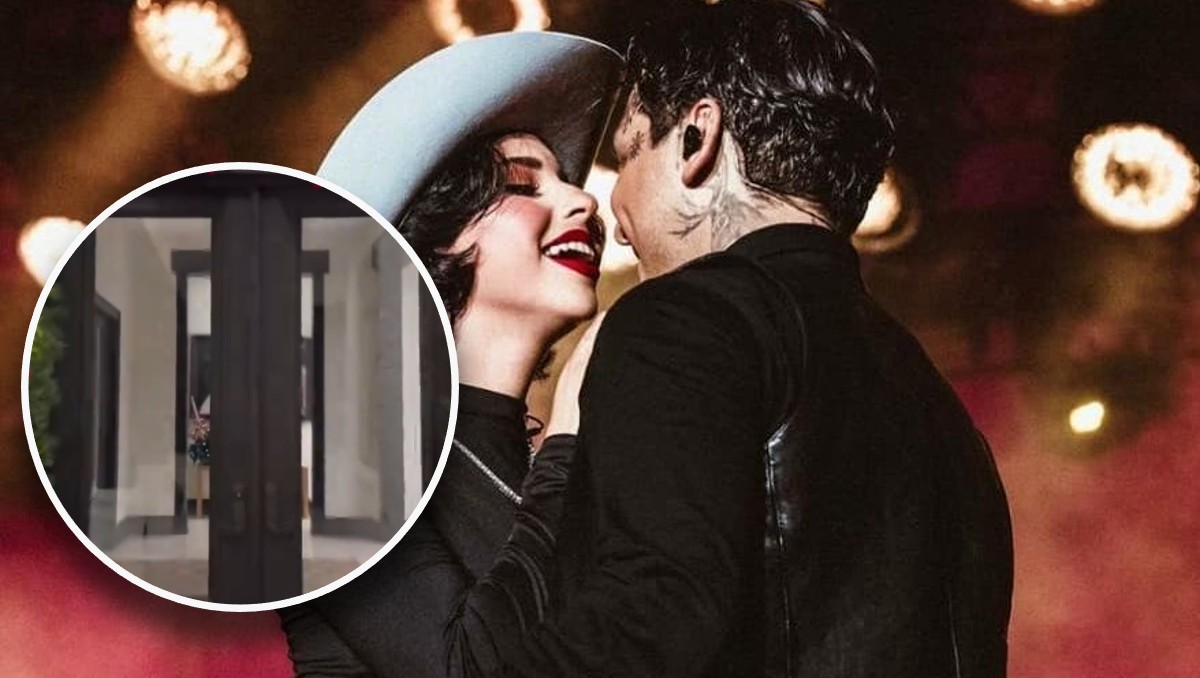 ¿Es una mansión de lujo? Así luce la impresionante casa de Ángela Aguilar y Christian Nodal | VIDEO