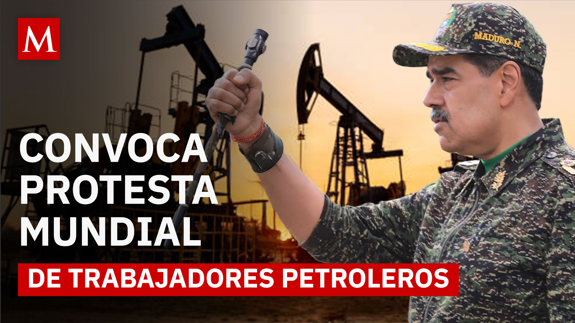 Maduro convoca movilización global de petroleros